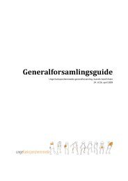 Generalforsamlingsguide - Unge Funksjonshemmede