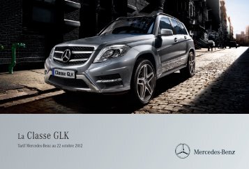 glk tarifs - Mercedes-Benz France