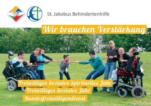 Wir brauchen VerstÃ¤rkung - St. Jakobus Behindertenhilfe