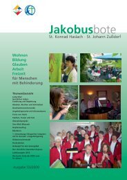 Jakobusbote - St. Jakobus Behindertenhilfe