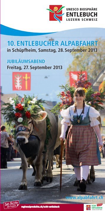 Download PDF - UNESCO BiosphÃ¤re Entlebuch