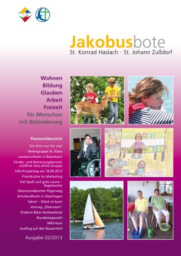 Ausgabe herunterladen - St. Jakobus Behindertenhilfe