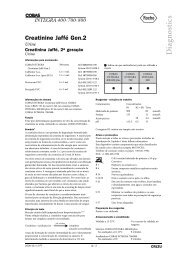 400 700 800 Creatinine JaffÃ© Gen.2 Urine Creatinina JaffÃ©, 2a ...