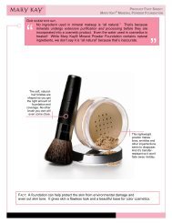 No ingredient used in mineral makeup is â€œall ... - Mary Kay InTouch