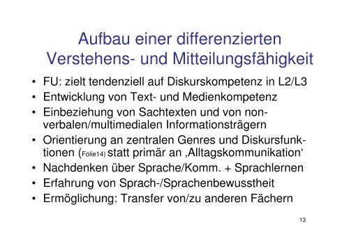 Mehrsprachigkeit und die Zukunft der Ausbildung von FSlehrkrÃ¤ften