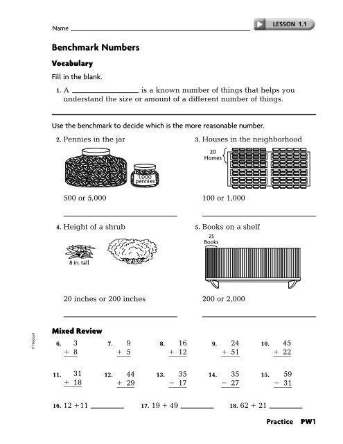 Practice Workbook SE - East Penn School District