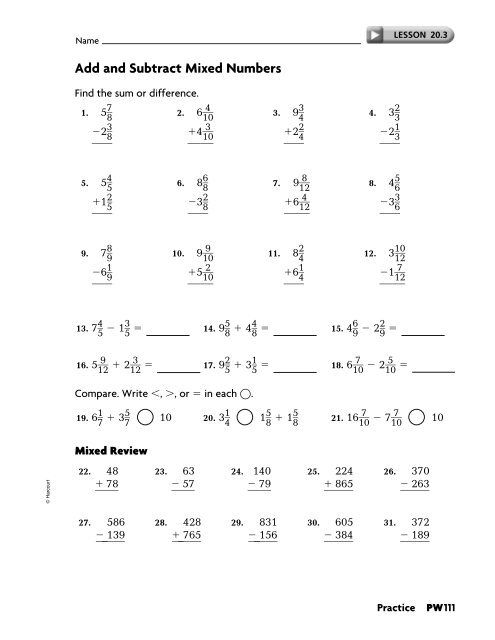 Practice Workbook SE - East Penn School District