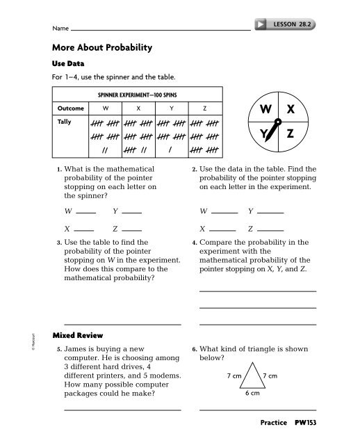 Practice Workbook SE - East Penn School District