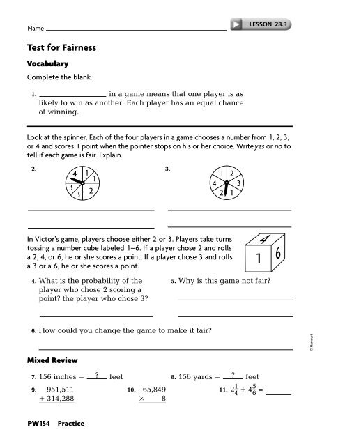 Practice Workbook SE - East Penn School District