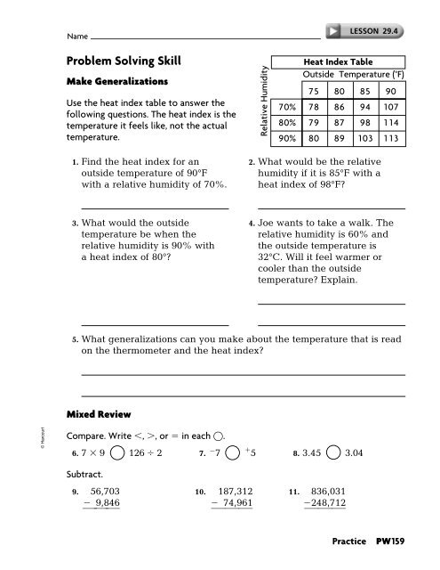 Practice Workbook SE - East Penn School District