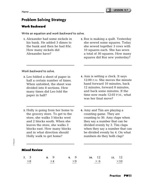 Practice Workbook SE - East Penn School District