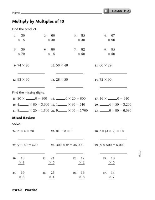 Practice Workbook SE - East Penn School District