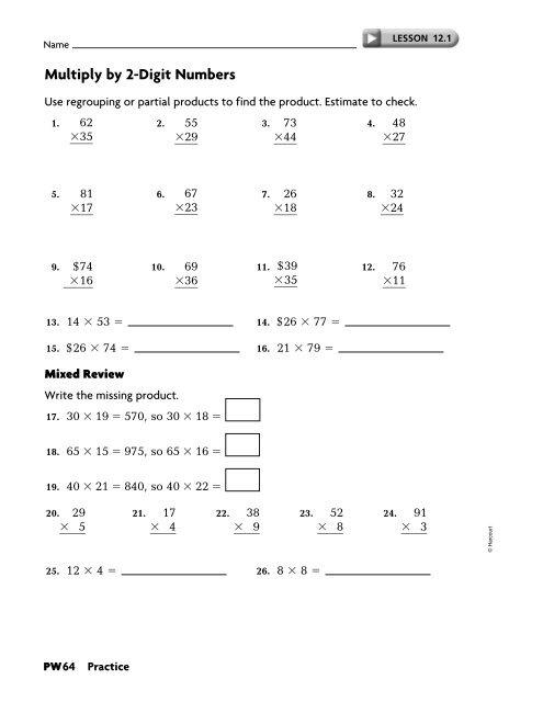 Practice Workbook SE - East Penn School District