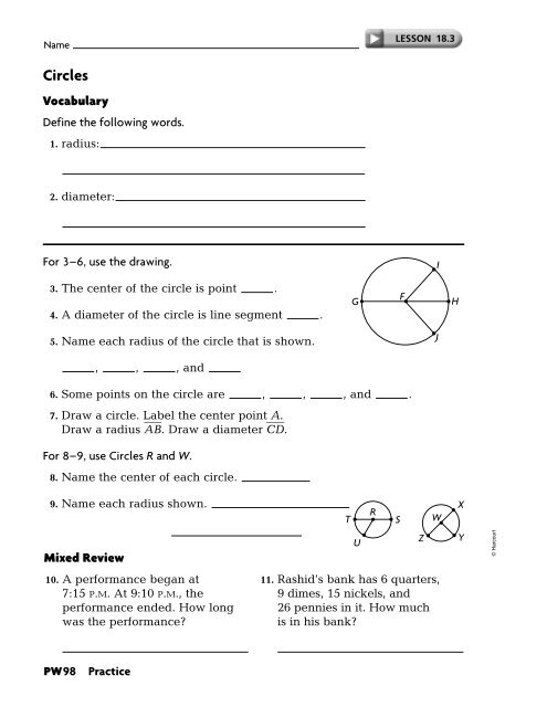 Practice Workbook SE - East Penn School District