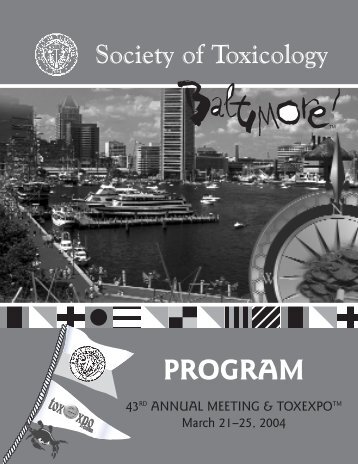 Continued - Society of Toxicology