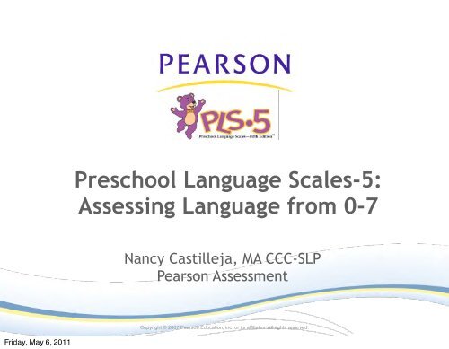 PDF) Reliability of parental assessment of auditory skills in