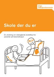 Rapport Skole der du er (PDF) - Unge Funksjonshemmede