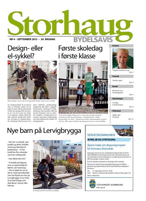 Storhaug Bydelsavis Nr 4 - 2012 - Stavanger kommune