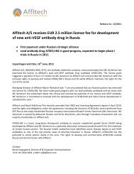 Press release in English - Affitech