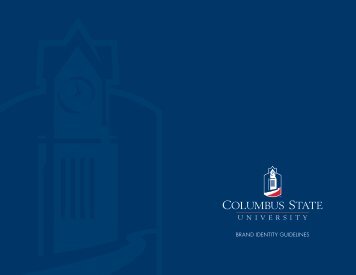 brand identity guidelines - University Relations - Columbus State ...