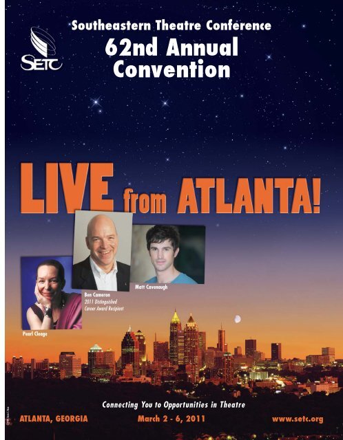 Complete Convention Program - Southeastern Theatre Conference
