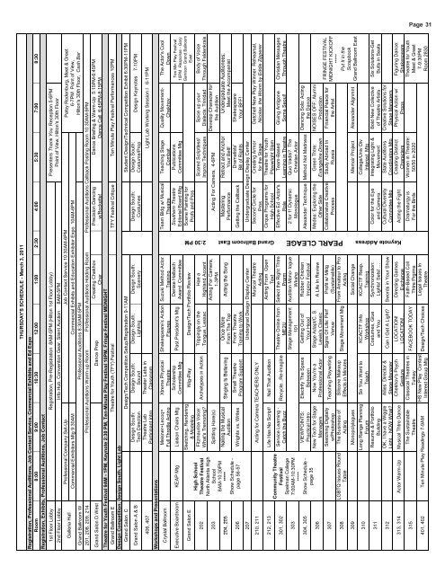 Complete Convention Program - Southeastern Theatre Conference