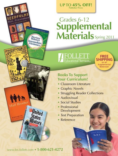 Supplemental Materials - Follett Educational Services