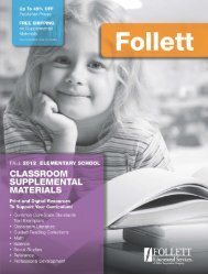 classroom supplemental materials - Follett Educational Services