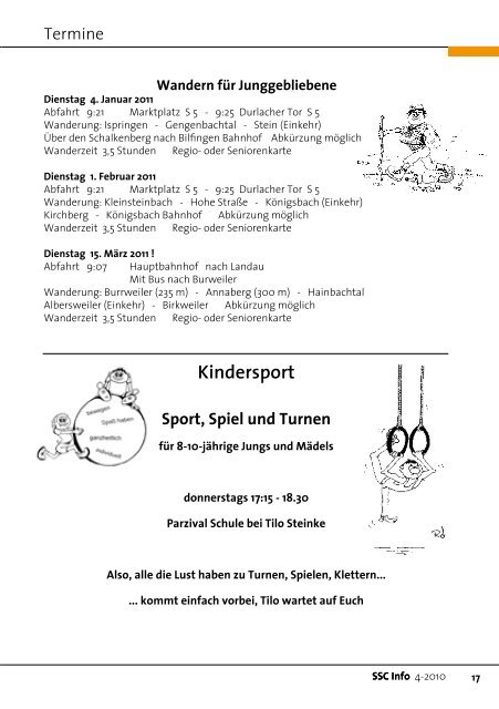 4-2010 - Sport und Schwimmclub Karlsruhe eV