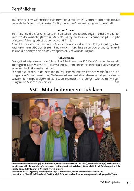 4-2010 - Sport und Schwimmclub Karlsruhe eV