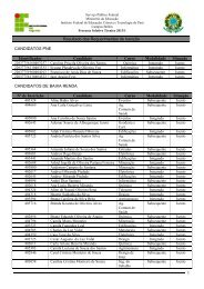 1 Resultado dos Requerimentos de IsenÃ§Ã£o ... - Concursos - IFPA