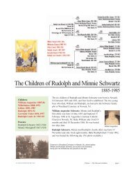 The Children of Rudolph and Minnie Schwartz - Schwartz Family ...