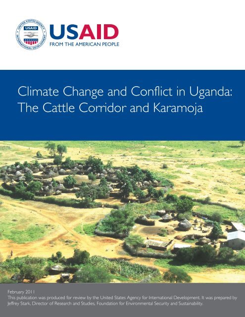 Climate Change and Conflict in Uganda: The Cattle Corridor - FESS ...