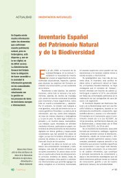 Inventario Español del Patrimonio Natural y de la Biodiversidad