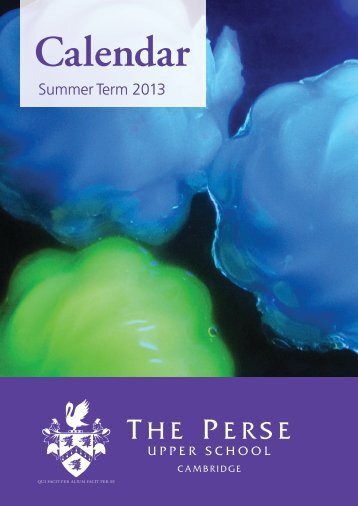 Calendar - The Perse School