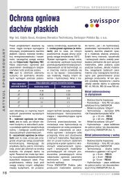 16 Ochrona ogniowa dachÃ³w pÅaskich - PrzeglÄd Budowlany