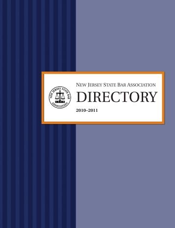 Member Directory - New Jersey State Bar Association