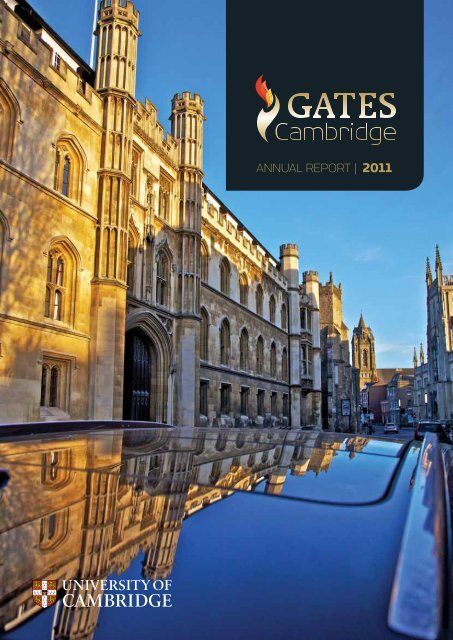 ANNUAL REPORT | 2011 - Gates Cambridge Scholarships