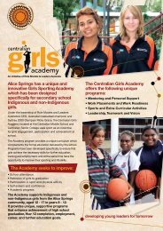 Academy Brochure. - Girls Academy