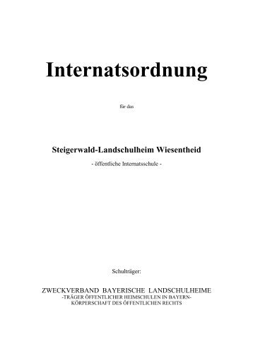 Download PDF Datei - Zweckverband Bayerische Landschulheime