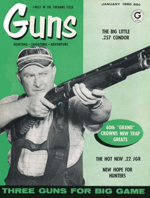 GUNS Magazine January 1960 - Jeffersonian