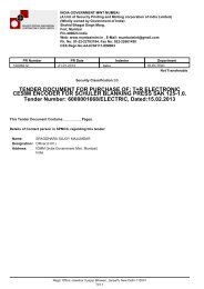 TENDER DOCUMENT FOR PURCHASE OF: T+R ELECTRONIC ...