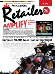 Summer NAMM New Product Spotlight - Music & Sound Retailer