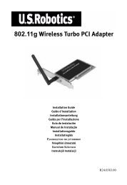 802.11g Wireless Turbo PCI Adapter - U.S. Robotics