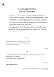 2011 2. Ãnderungstarifvertrag zum TV AWO Region Hannover