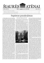 Nr.29 (1143) - Å iaurÄs AtÄnai