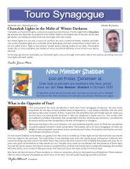 Dec. Bulletin 2011 for WEB.indd - Touro Synagogue