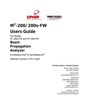 200/200s-FW Users Guide