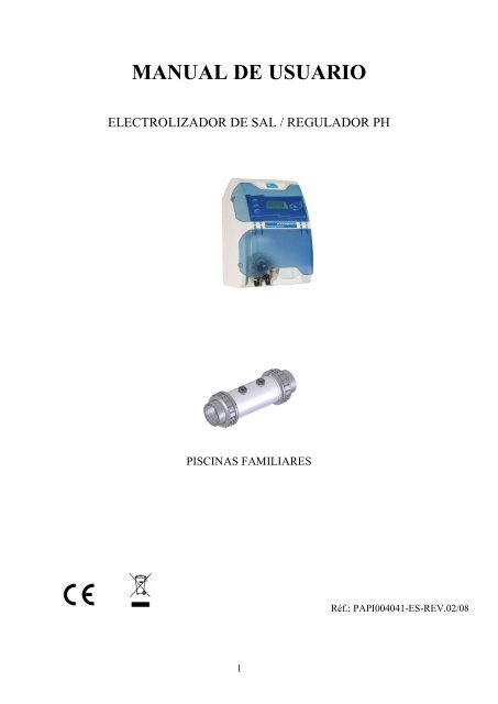 MANUAL DE USUARIO - Pool Technologie