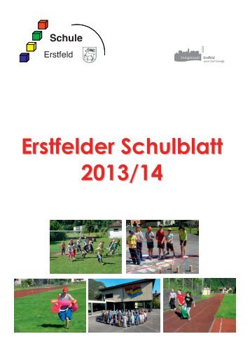 Erstfelder Schulblatt 2013/2014 - Schule Erstfeld